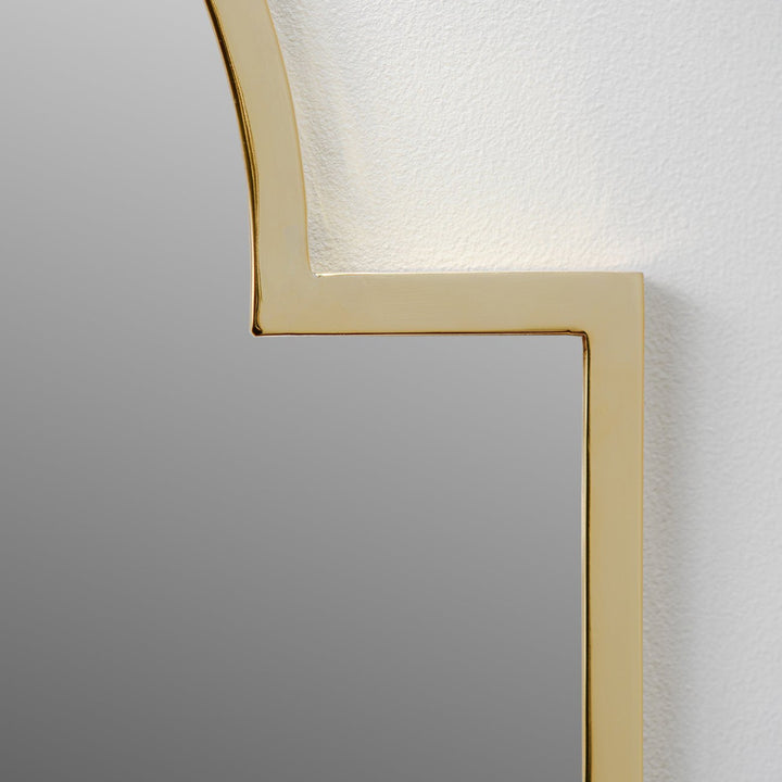 Arden Mirror - Brass