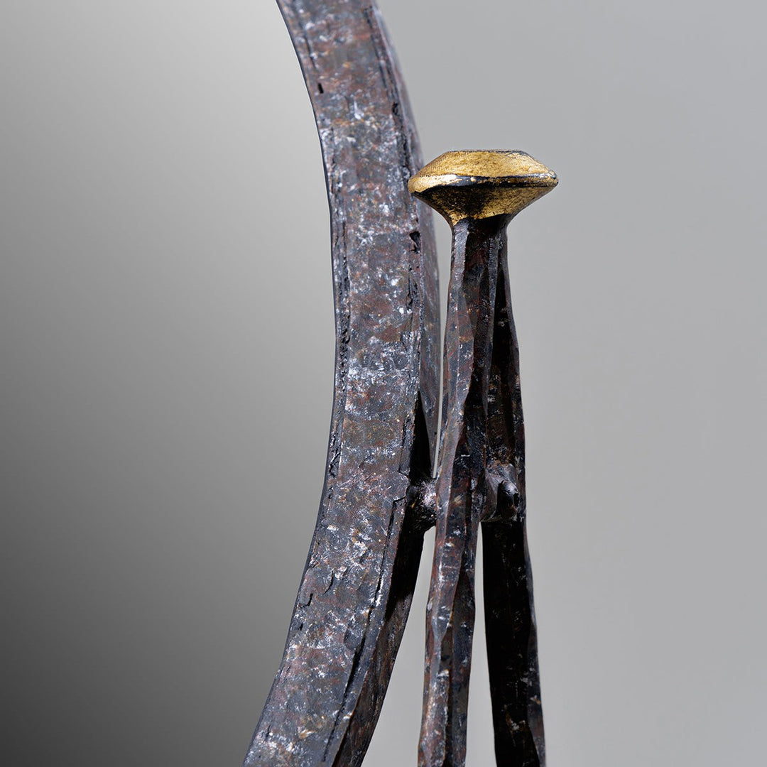 Stanley Dressing Mirror - Old Rust and Gold