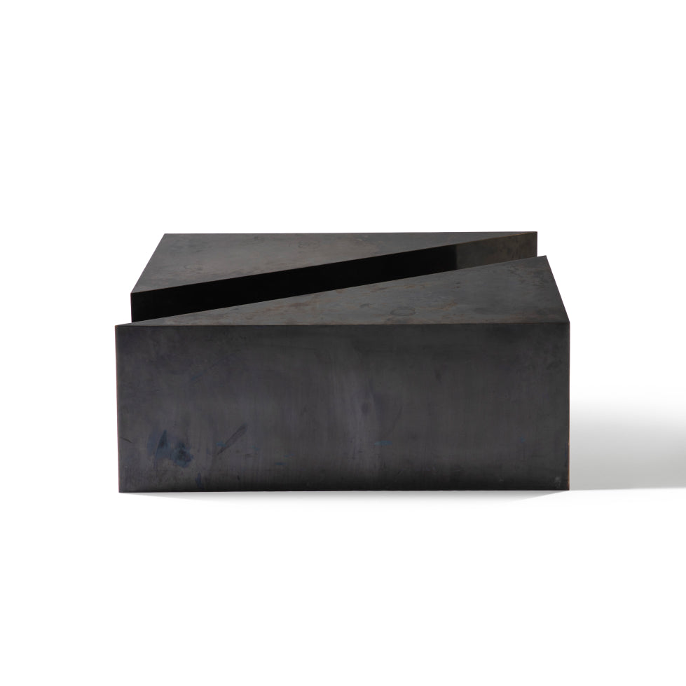 Wedge Tables - Blackened Brass