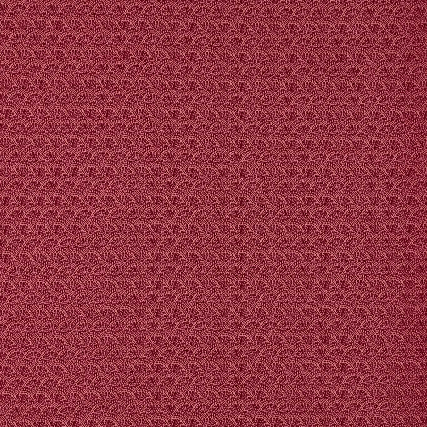 Tudor Damask - Crimson