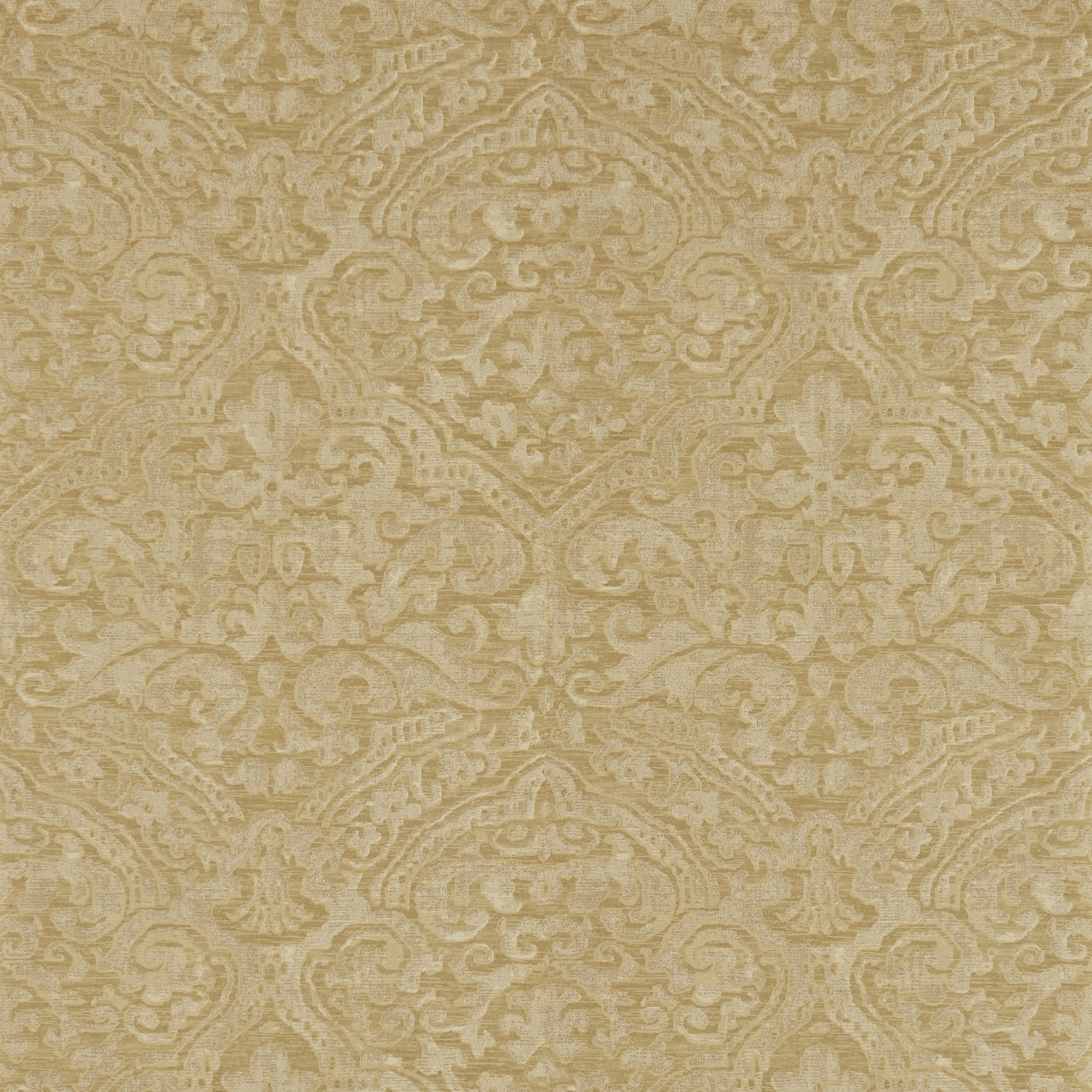 Renaissance Damask - Warm Gold