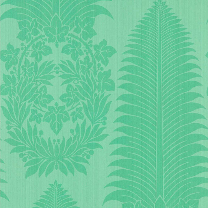 Marsden`s Palm Damask - Pale Poison