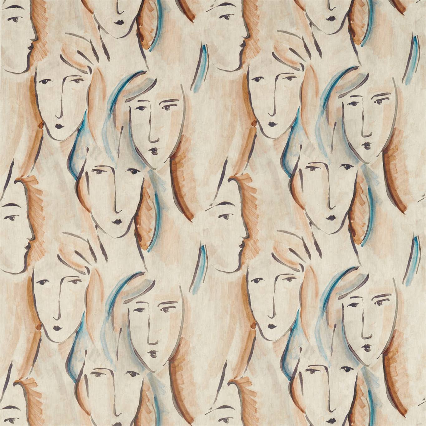 Les Dames - Peacock  /  Copper