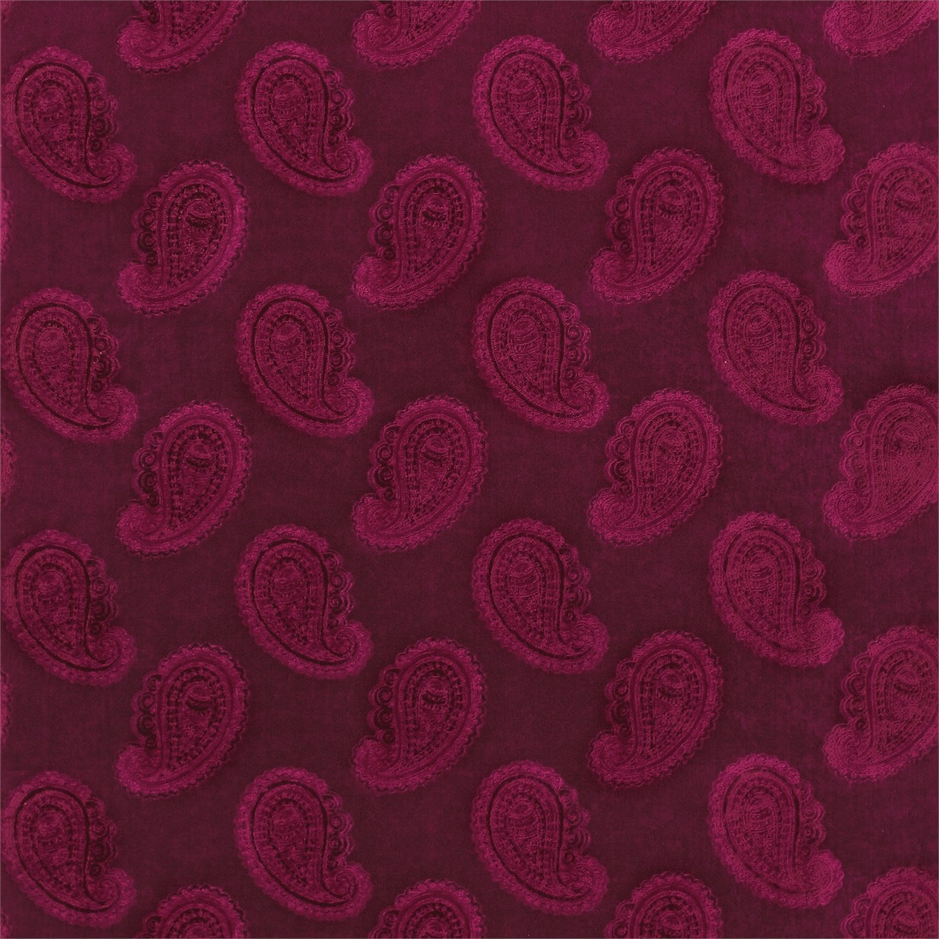 Orissa Velvet - Burgundy