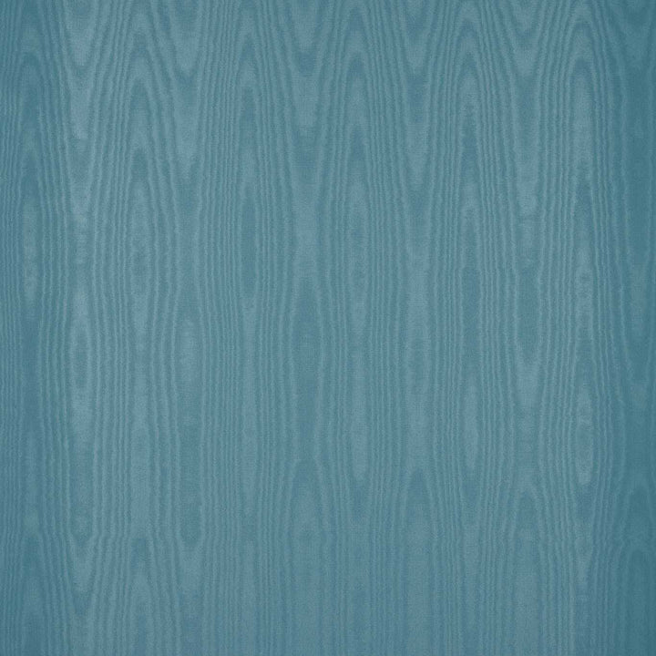 Moire Wallcovering - Blue Silk