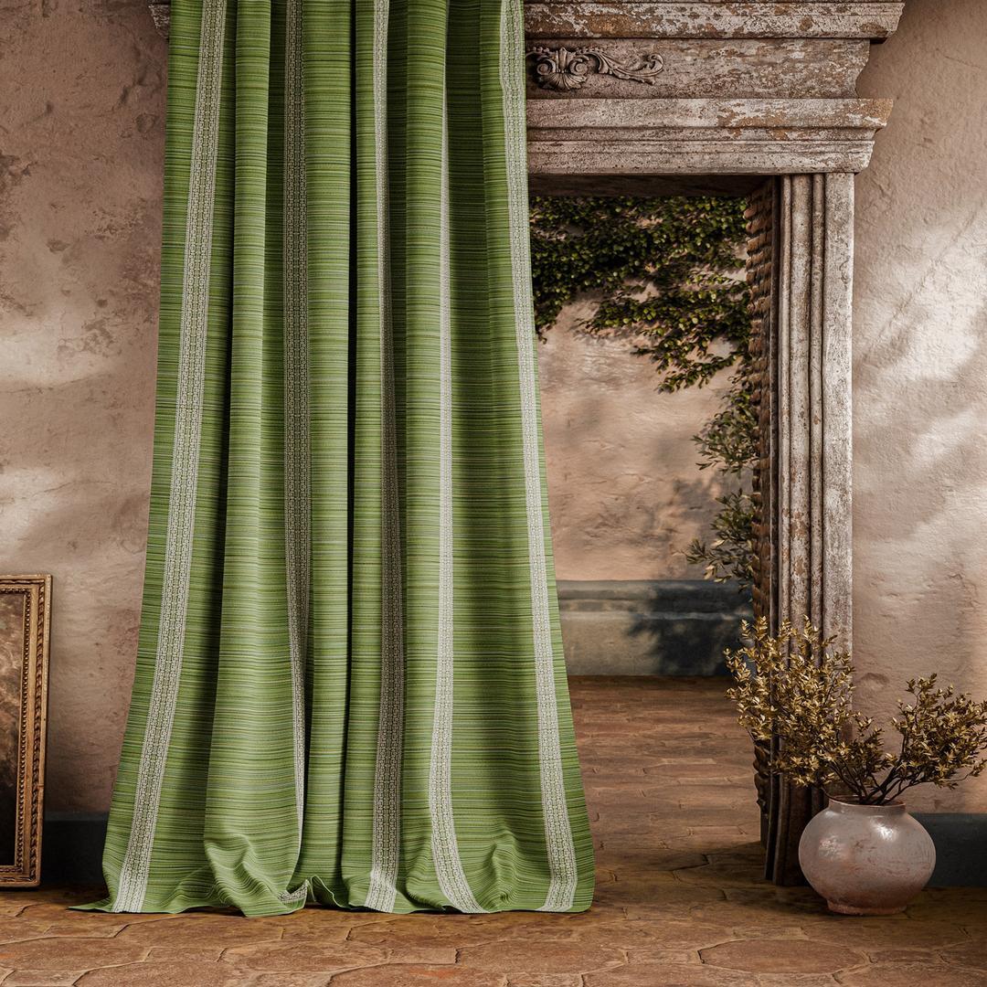 Bellagio Stripe - Evergreen