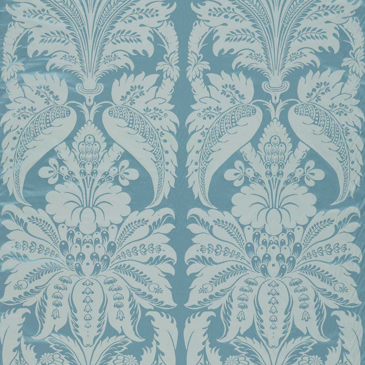 Clandon Damask - Wedgwood Blue