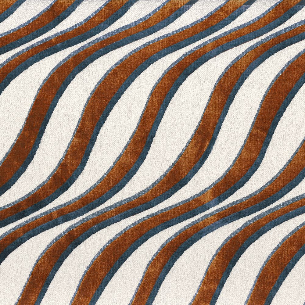 Moretta Bleu Nordique Acajou