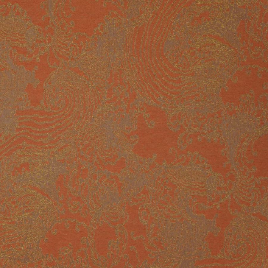 Flowing Waves - Burnt Cinnabar
