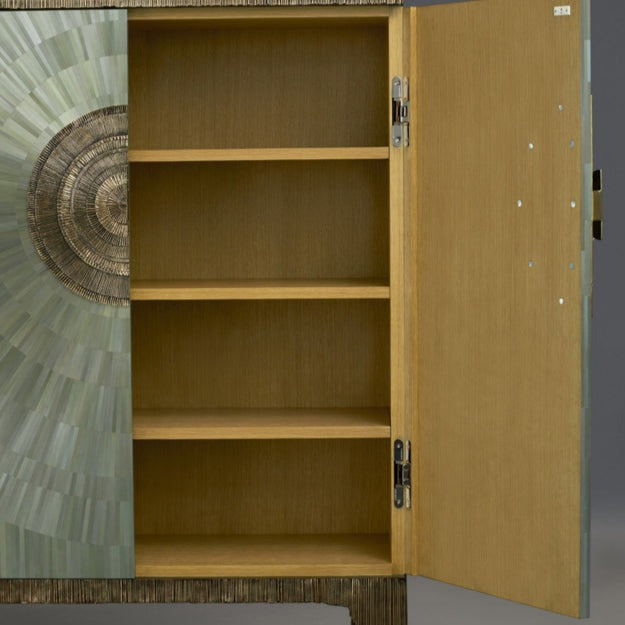 Amadeo Cabinet - Celadon Straw