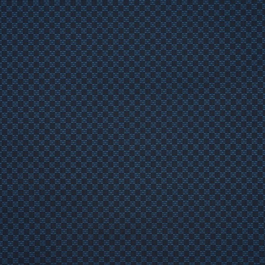 Checker Weave - Deep Blue