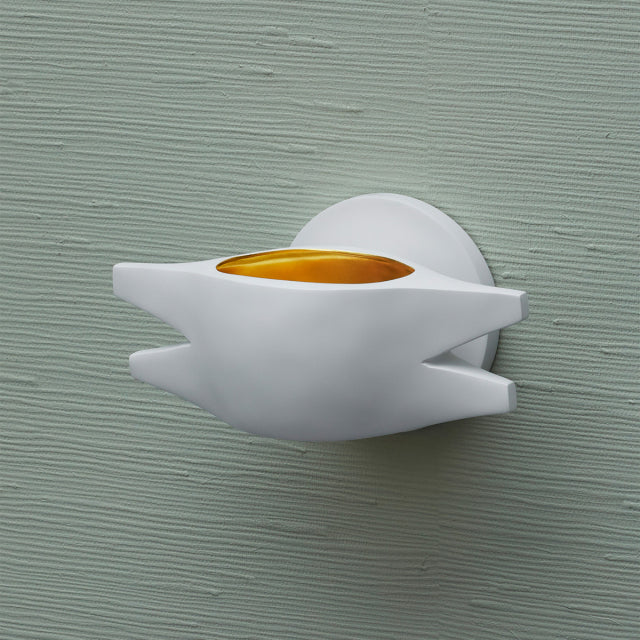 Canoas Sconce - White Bronze