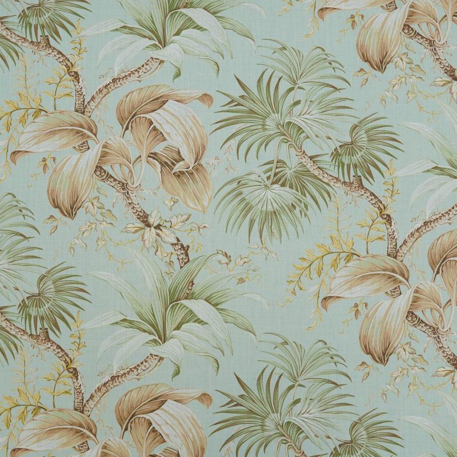 Palm Leaves - Pale Aqua