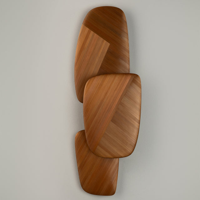 Equinox Sconce, Right - Golden Brown