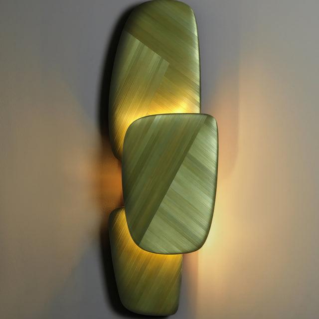 Equinox Sconce, Right - Jade Green