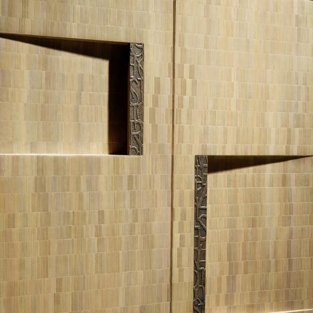 Casque Bar Cabinet - Burnished Metals Havana