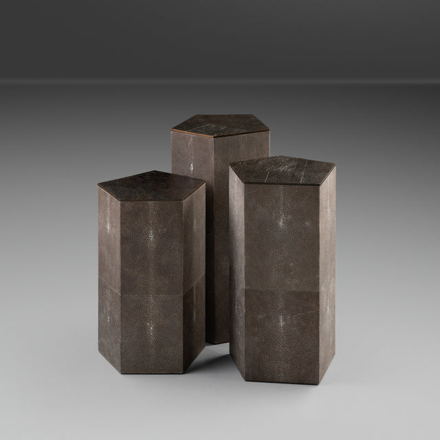 Malham Spot Table, Small - Natural Chocolate