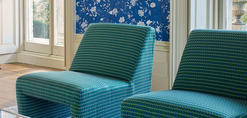 Domino Trellis - Paris Grey