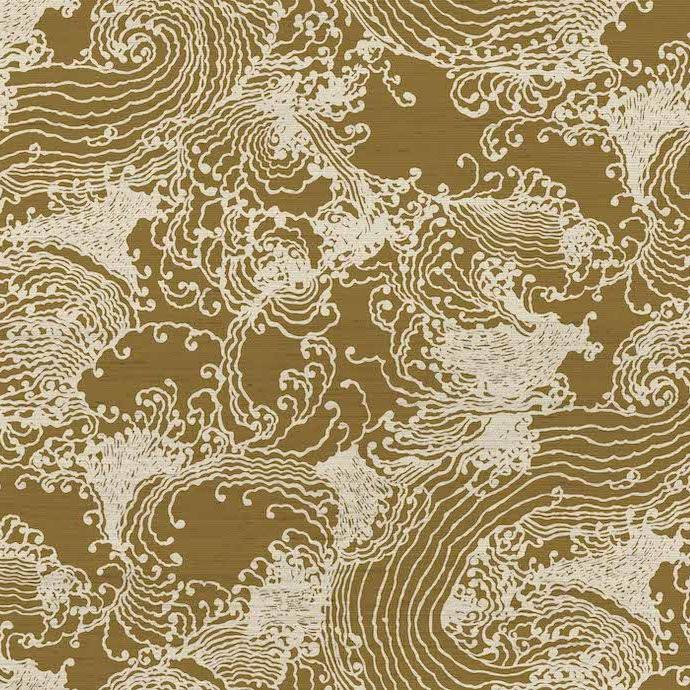 Flowing Waves - Gold