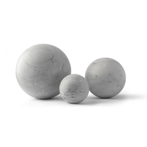 Esfaira Spheres - Honed Carrara