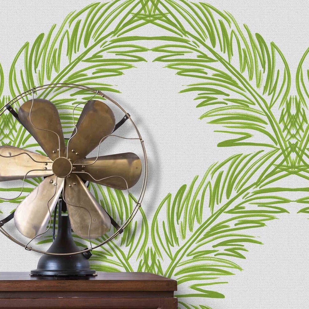 Palm Trellis - Fern Green