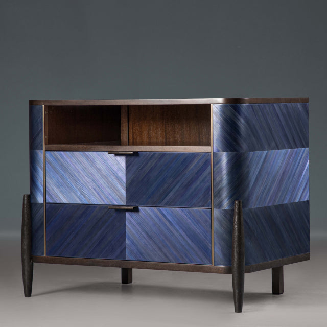 Tijuca Nightstand - Deep Blue