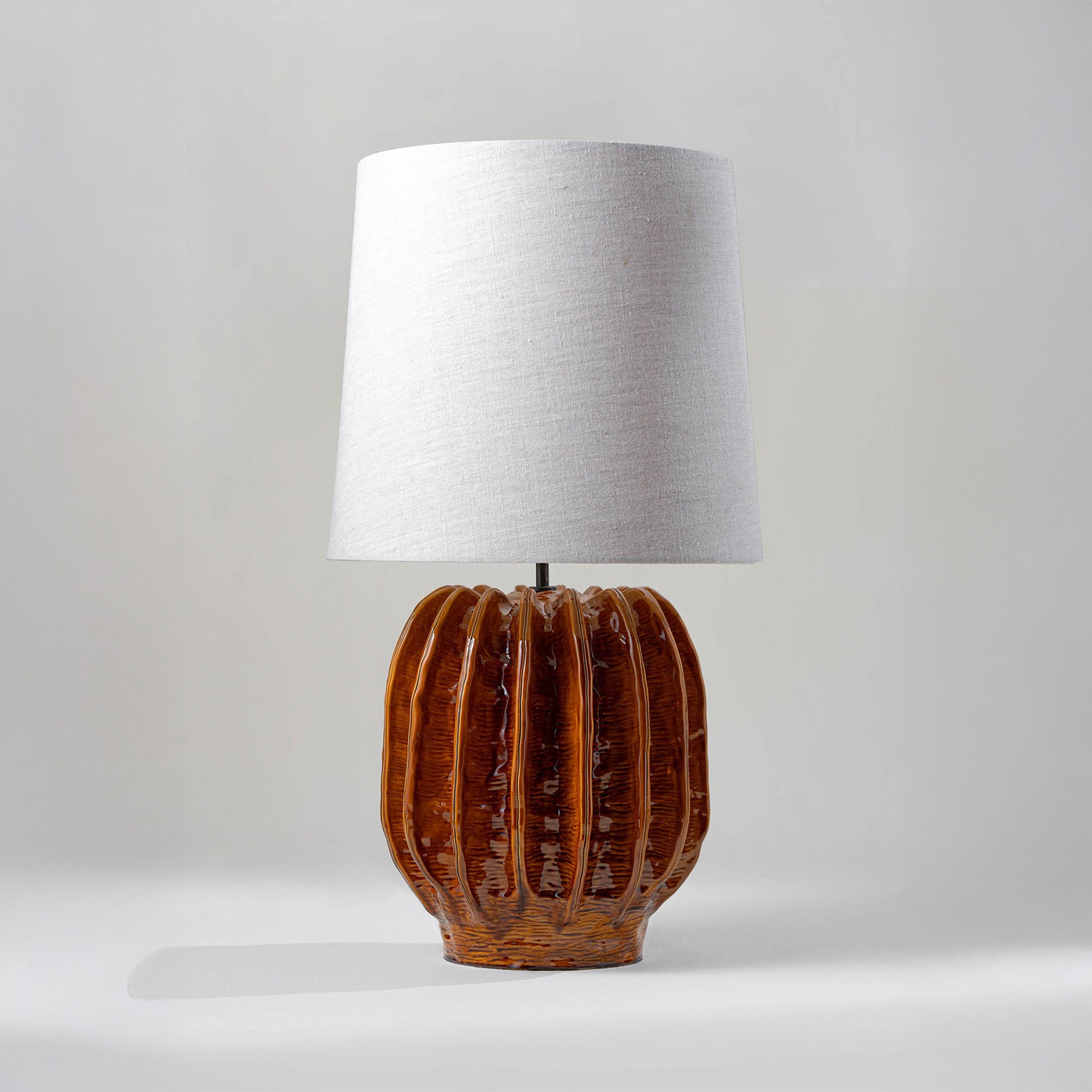Finley Ceramic Lamp - Creme Brulee
