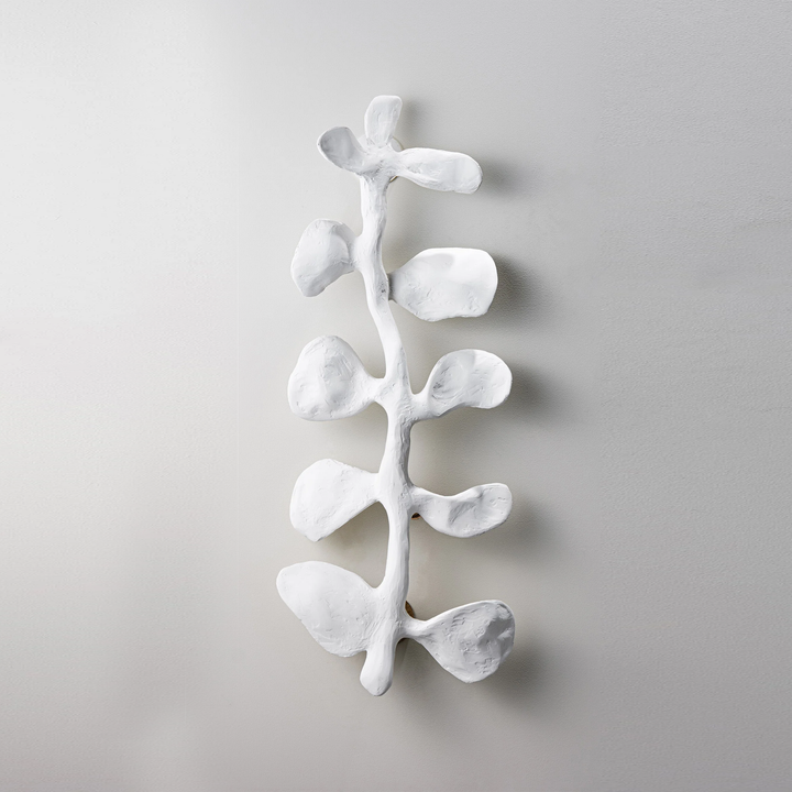 Fleur Wall Light - Plaster White