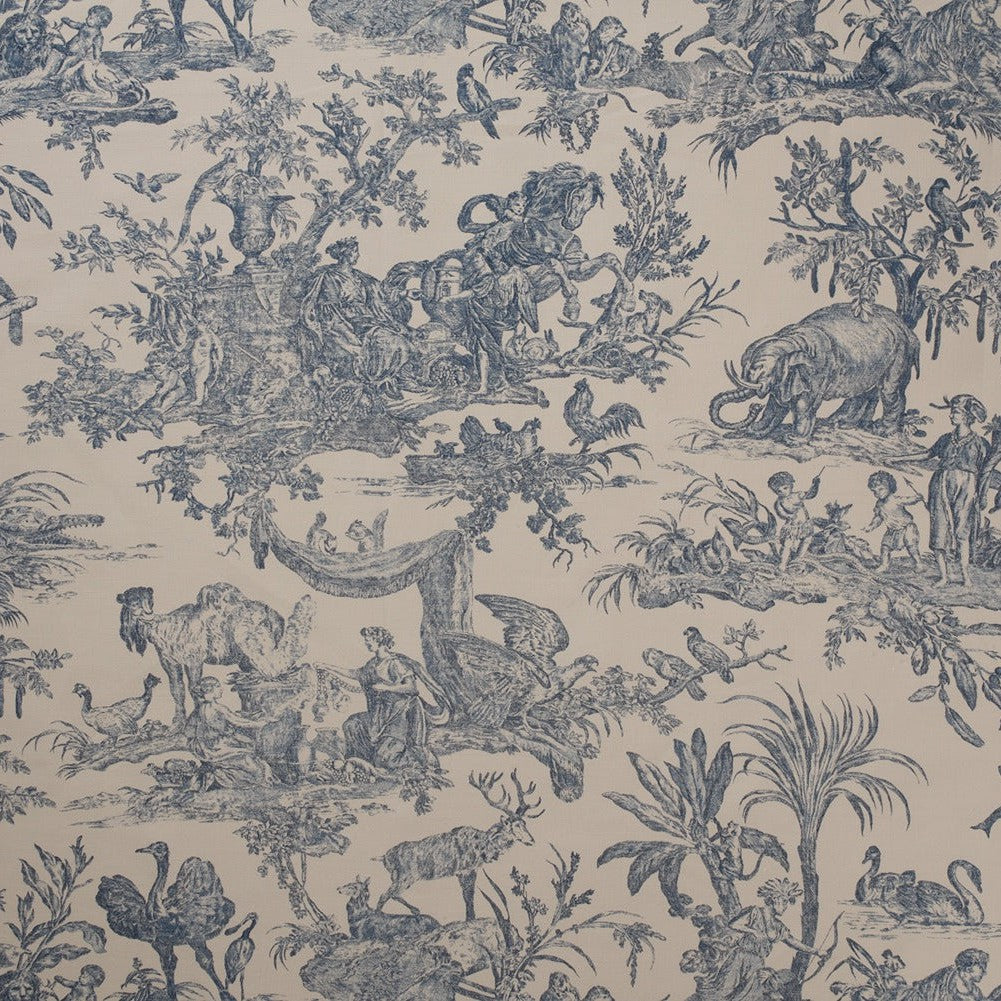 Four Continents Toile - Indigo