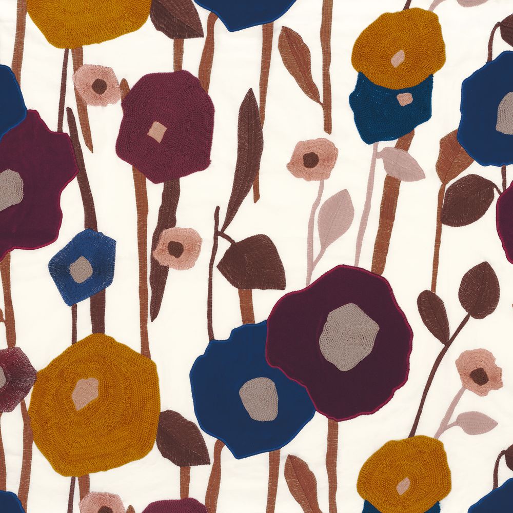 Manali Bleu Azurite Pourpre