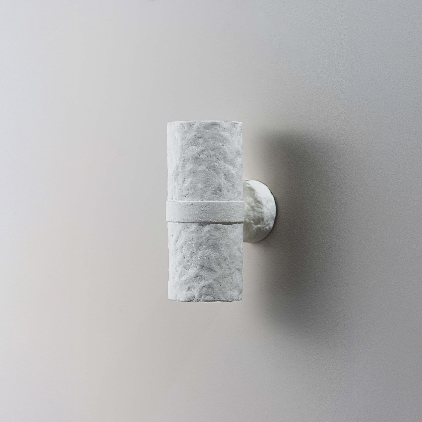 Julius Wall Light - Plaster White & Gold