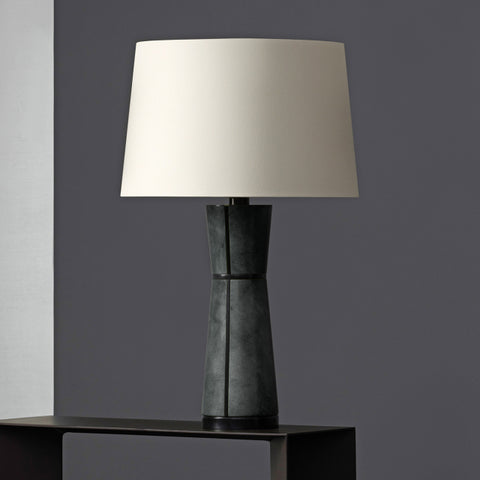 Maluku Table Lamp - Pepper Grey Parchment