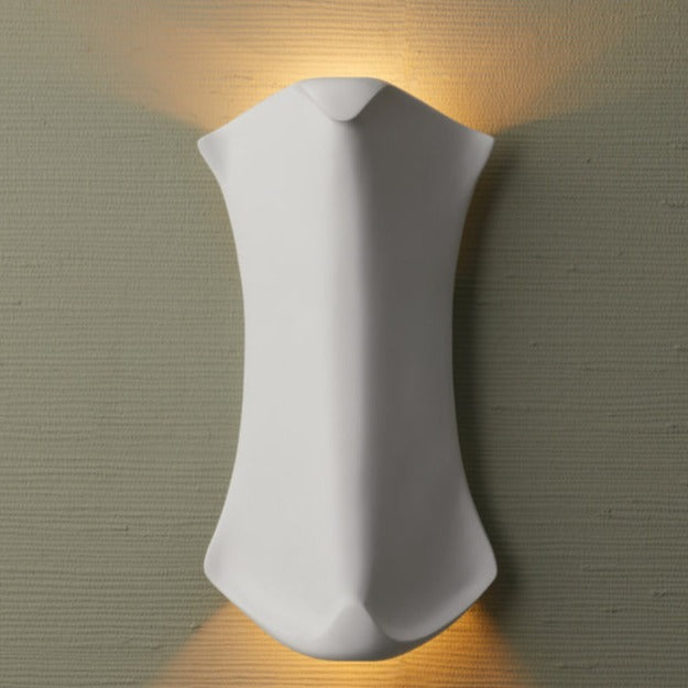 Mentawai Sconce - White Bronze