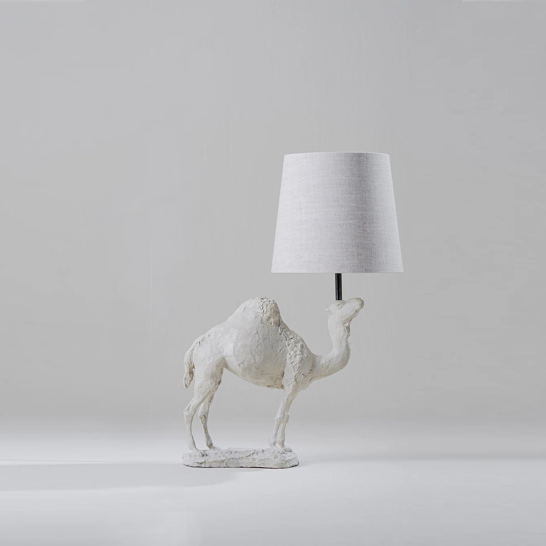 Percy Lamp - Antiqued Plaster
