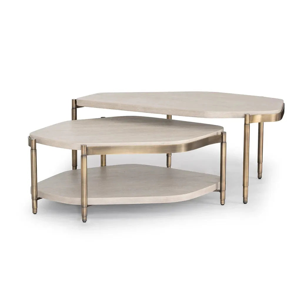 Canaima Coffee Table 1-Tier w/ Sabana 2-Tier