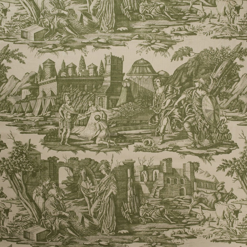 Toile Alexander the Great - Olive