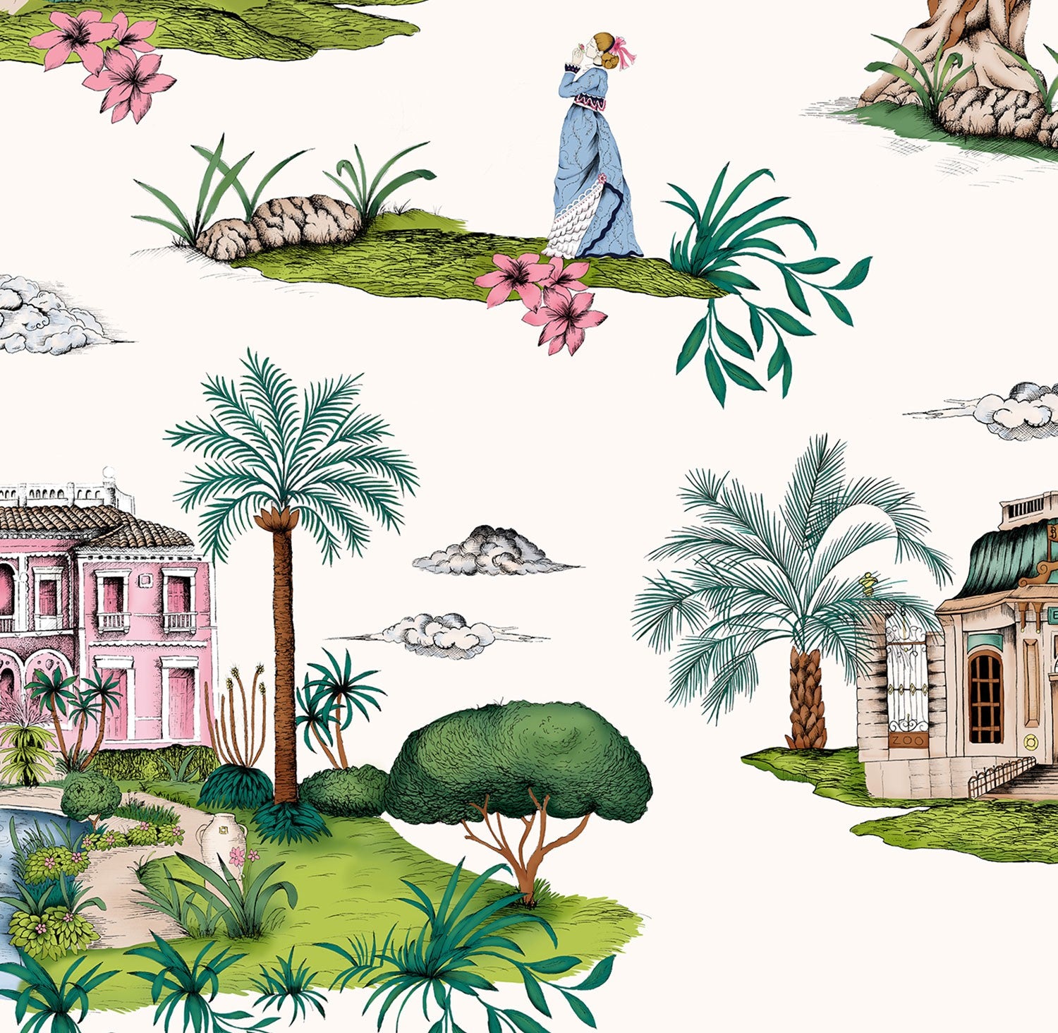 Toile d'Azur - White