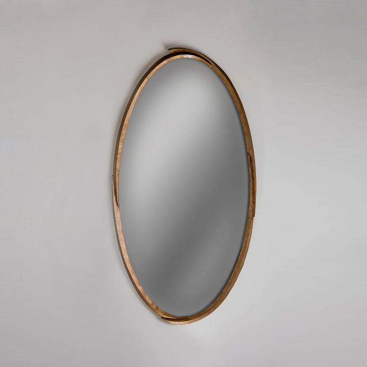 Turner Mirror - French Brass