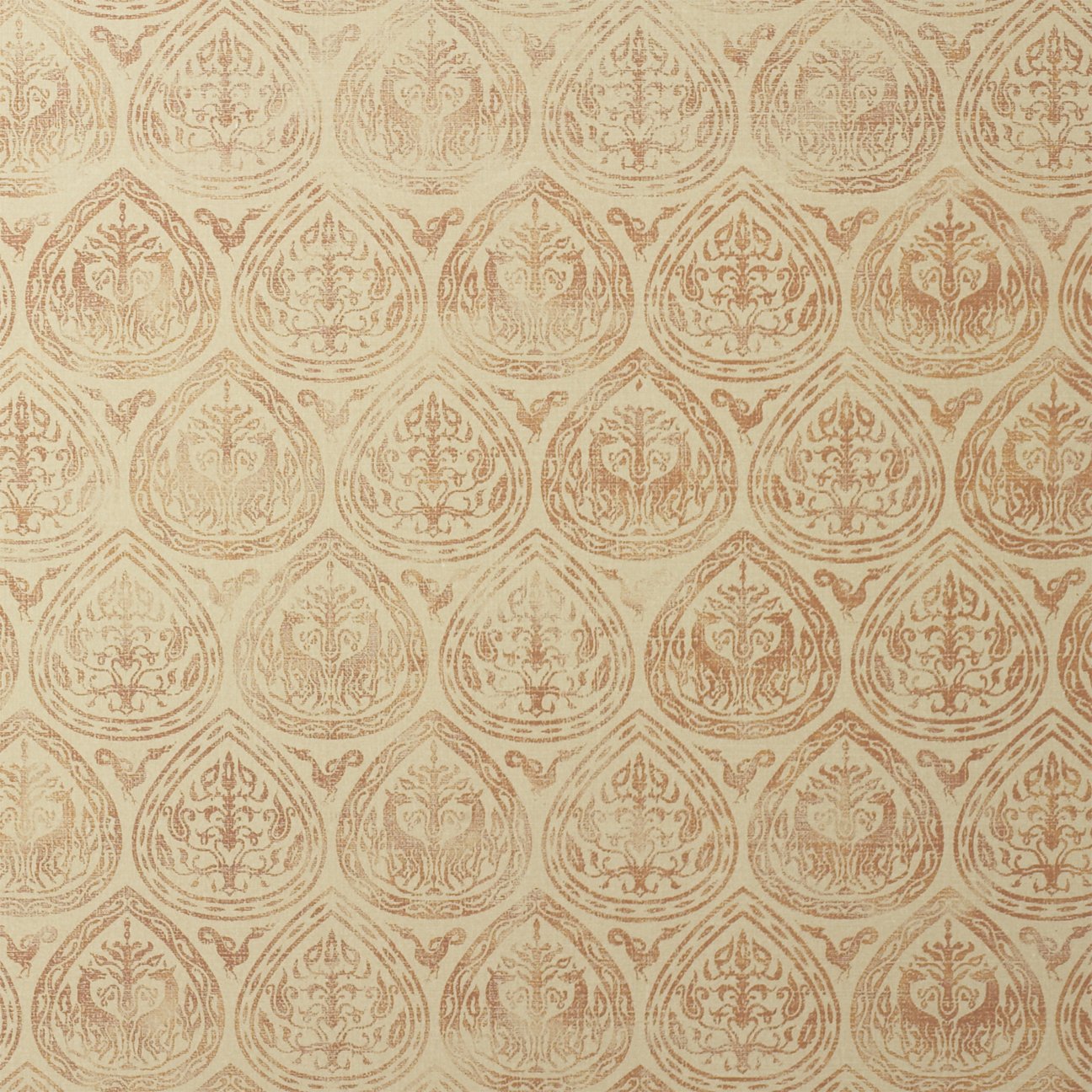 Montague - Amber on Wheat Wallcovering