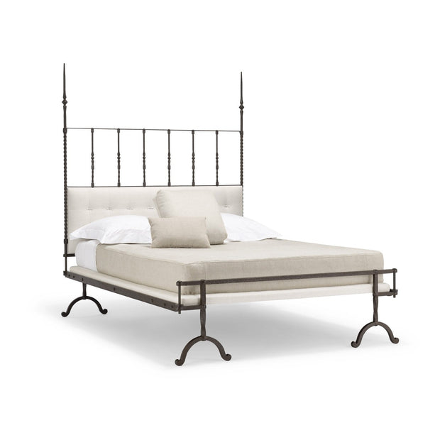 17th Century Italian Iron Bed (Low Post)