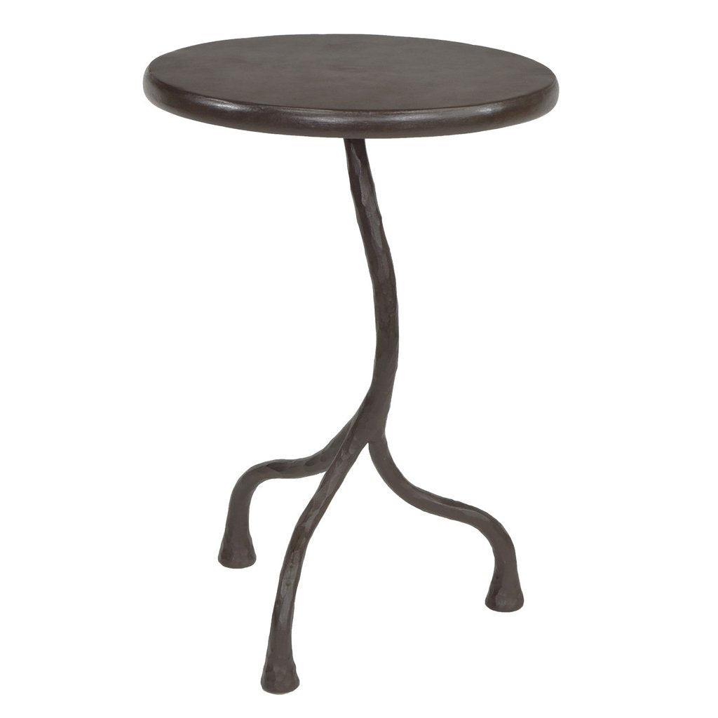 Elia - Accent Table with Metal Top