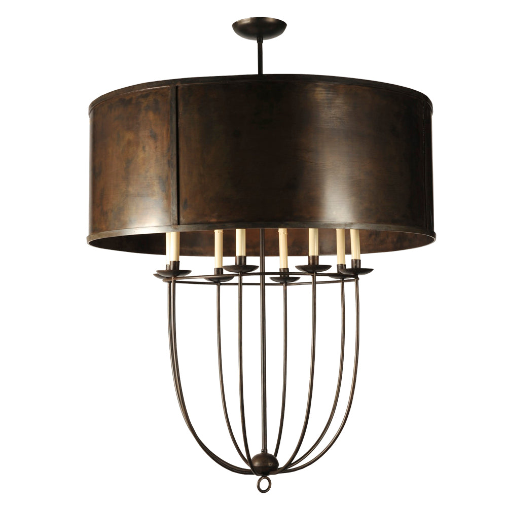 Maryika - 8 Light Chandelier with Tole Shade