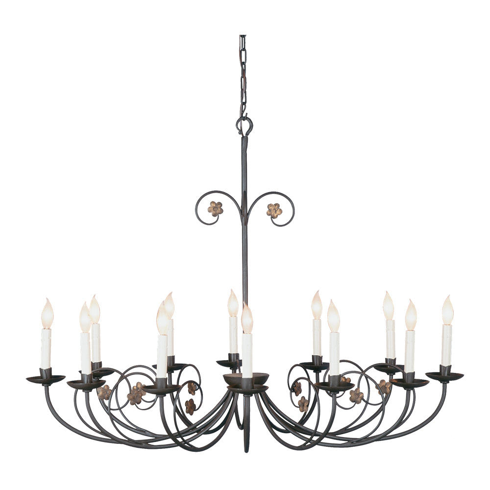 Marguerite - 12 Light Oval Chandelier