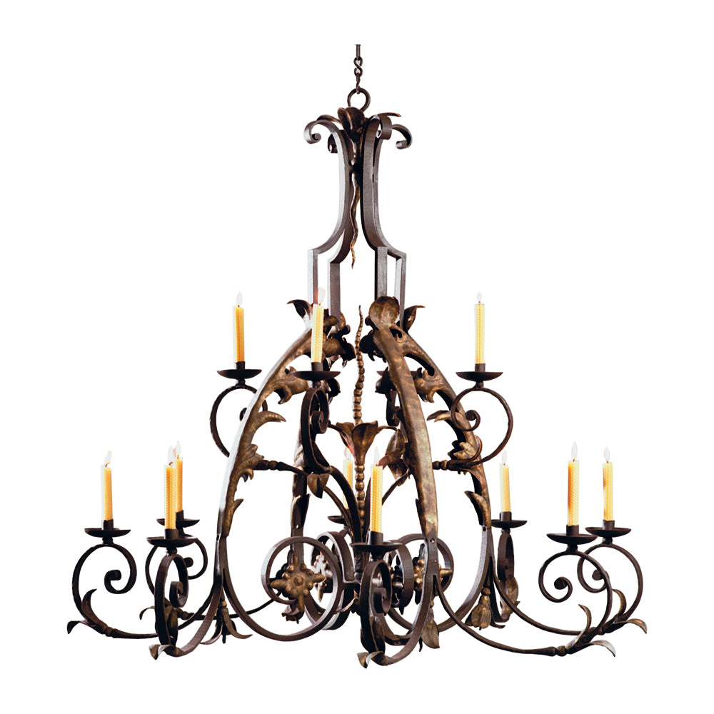 Victoria - 12 Light Chandelier