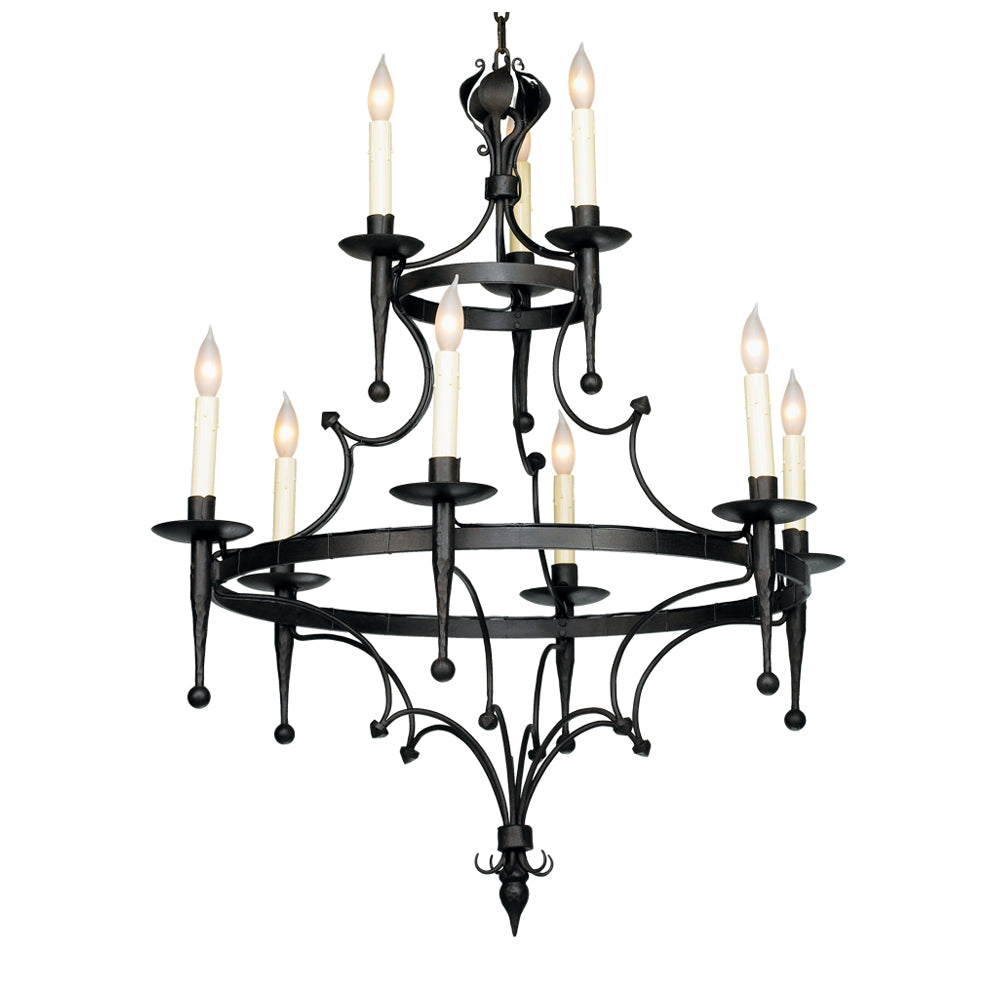 Genevieve - 9 Light Chandelier