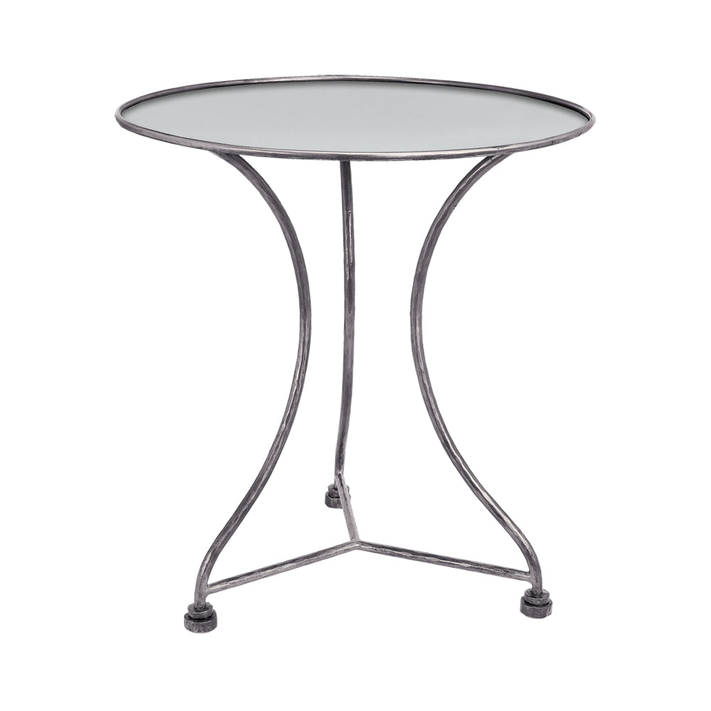 Julian - Side Table with Metal Top