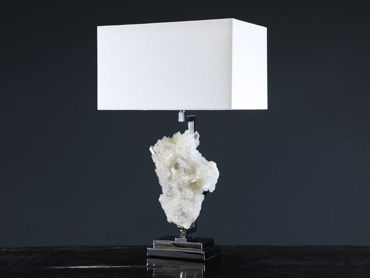 Crystal Cluster Lamp