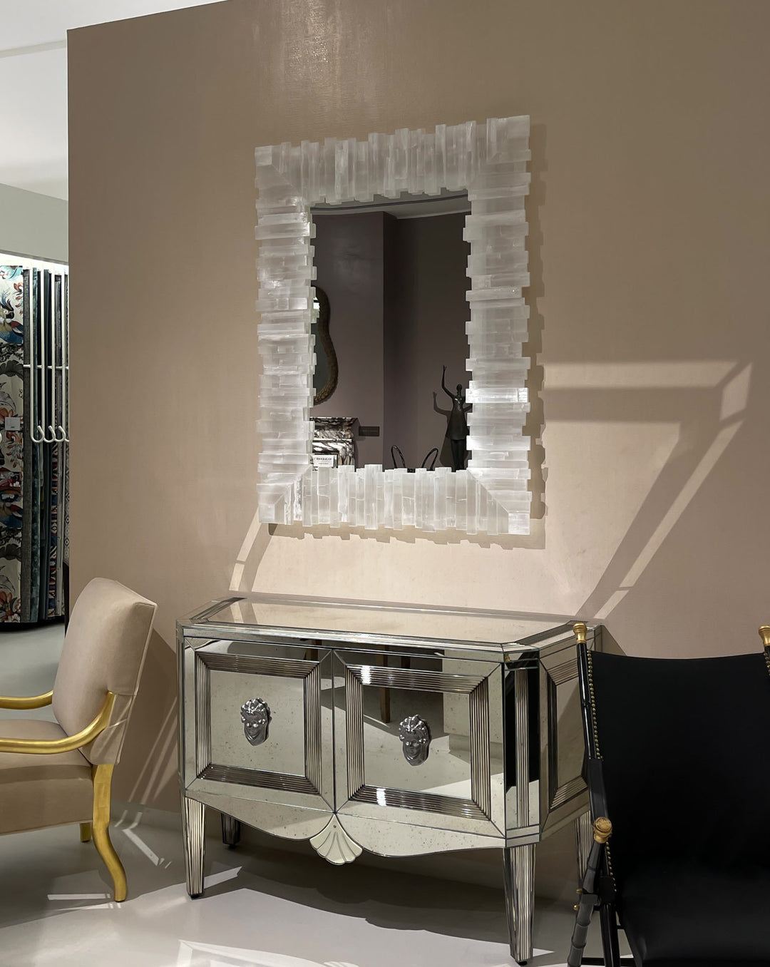 Rectangle Selenite Mirror