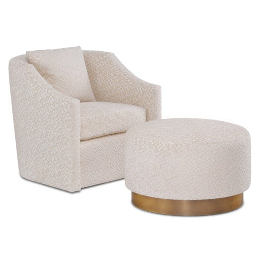Wilson Swivel Chair - Barrel Back