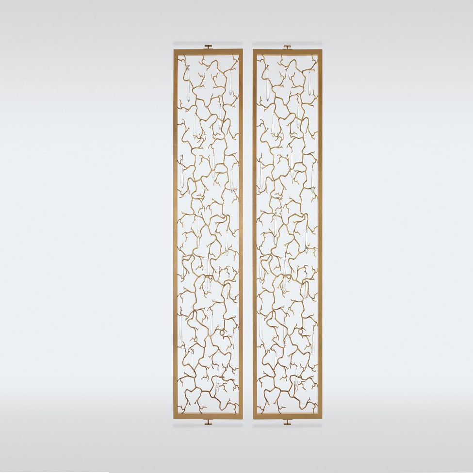 Aqua Vertical Room Divider